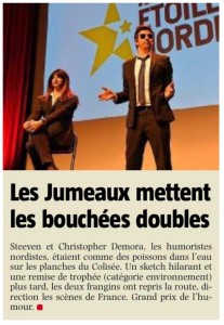 Les Jumeaux mettent les bouchées doubles