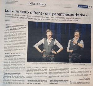 Les Jumeaux offrent des parenthèses de rire