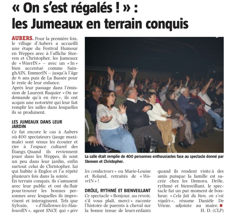 "On s'est régalés !"