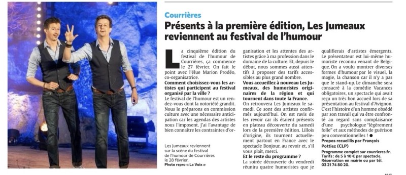 Les Jumeaux reviennent